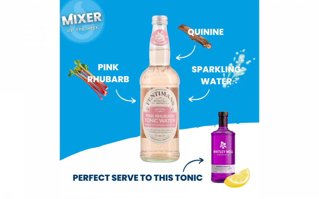 Fentimans Pink Rhubarb Tonic Water – Karina’s Mixer Of The Week