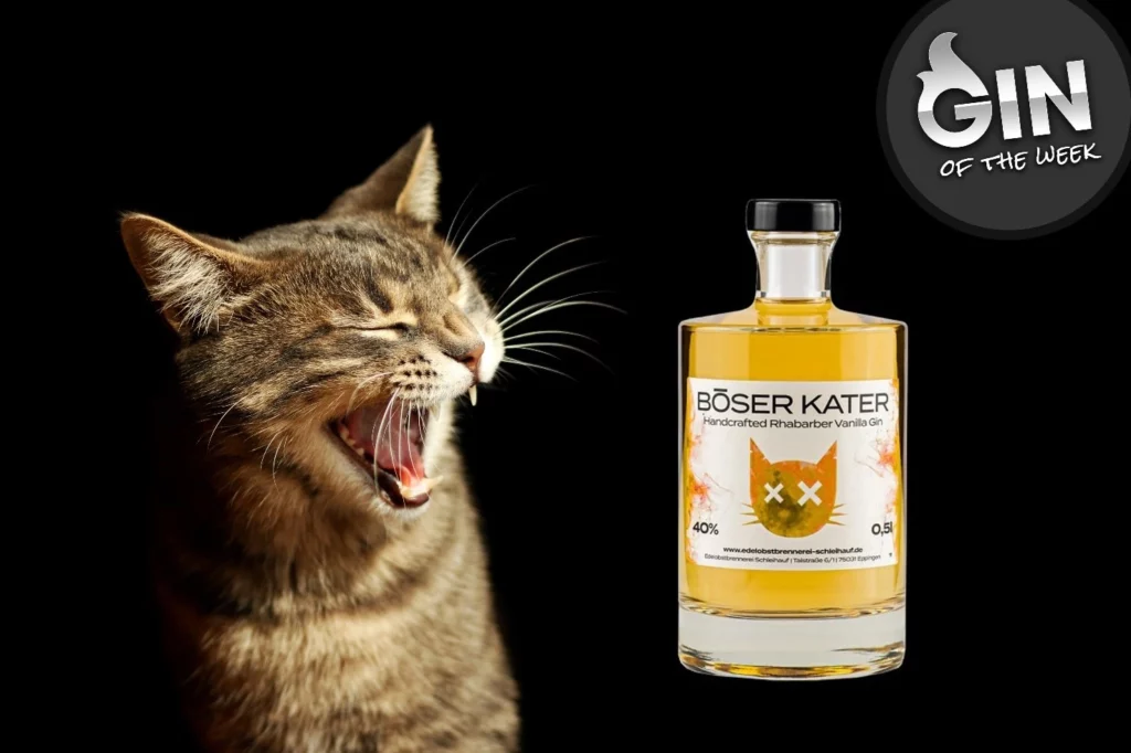 Böser Kater Rhabarber Vanilla Gin