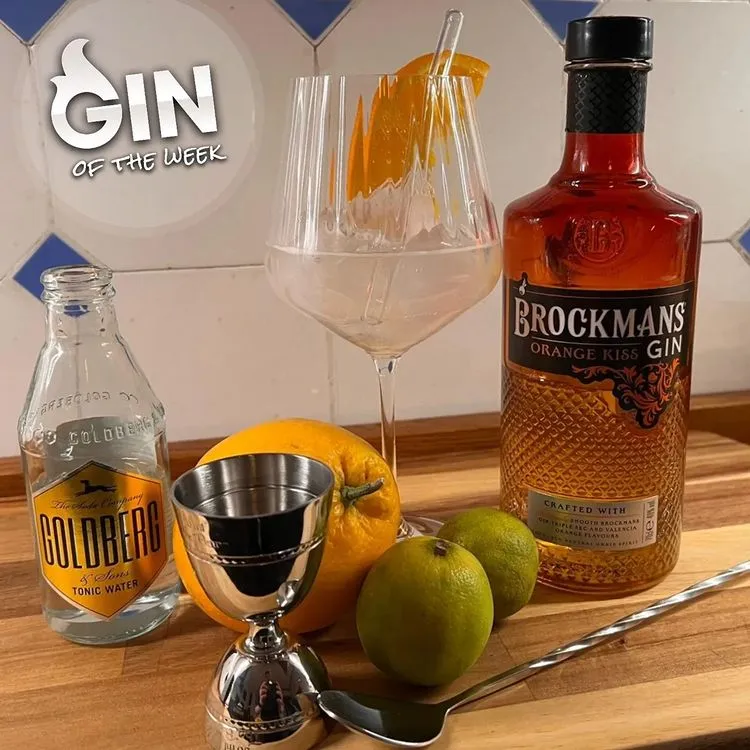 Brockmans Gin Orange Kiss