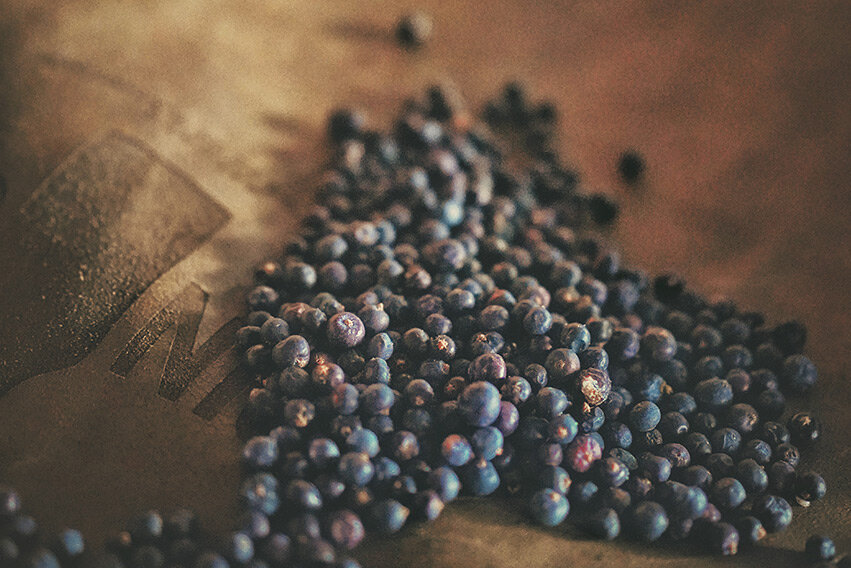 Gin Sul Dry ingredients 