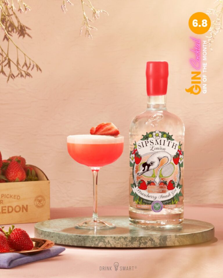 Sipsmith Strawberry Smash Gin Cocktail
